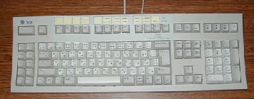 【動作確認済み】Sun Microsystems Type6 JISキーボード